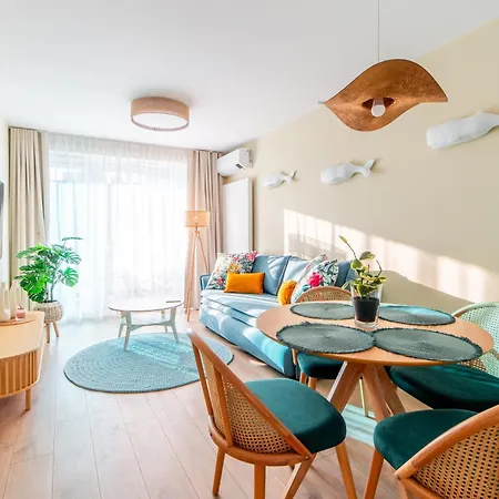 Lägenhet Whiteblue 41 Blizej Morza *