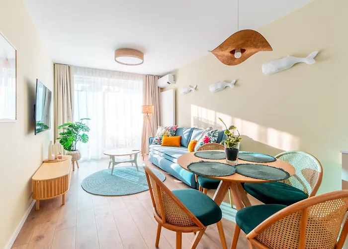 Lägenhet Whiteblue 41 Blizej Morza *